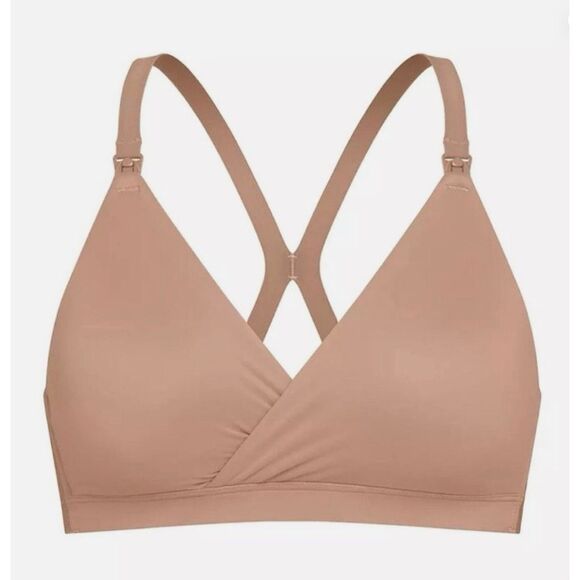 Spanx Bra-llelujah Mama Nursing Nude Bra Women's Large - Picture 1 of 8
